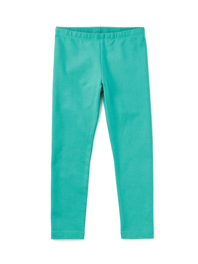 Solid Leggings in Glaze Blue - View 2