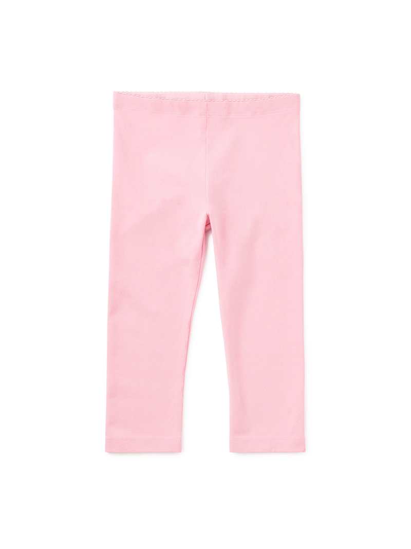 Solid Capri Leggings in Honeysuckle Rose - View 2