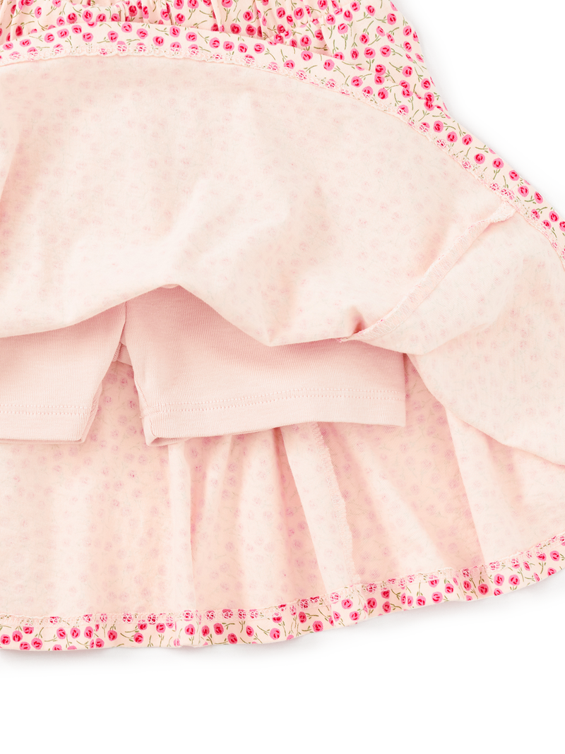 Twirl Skort in Mini Rose Toss - View 2