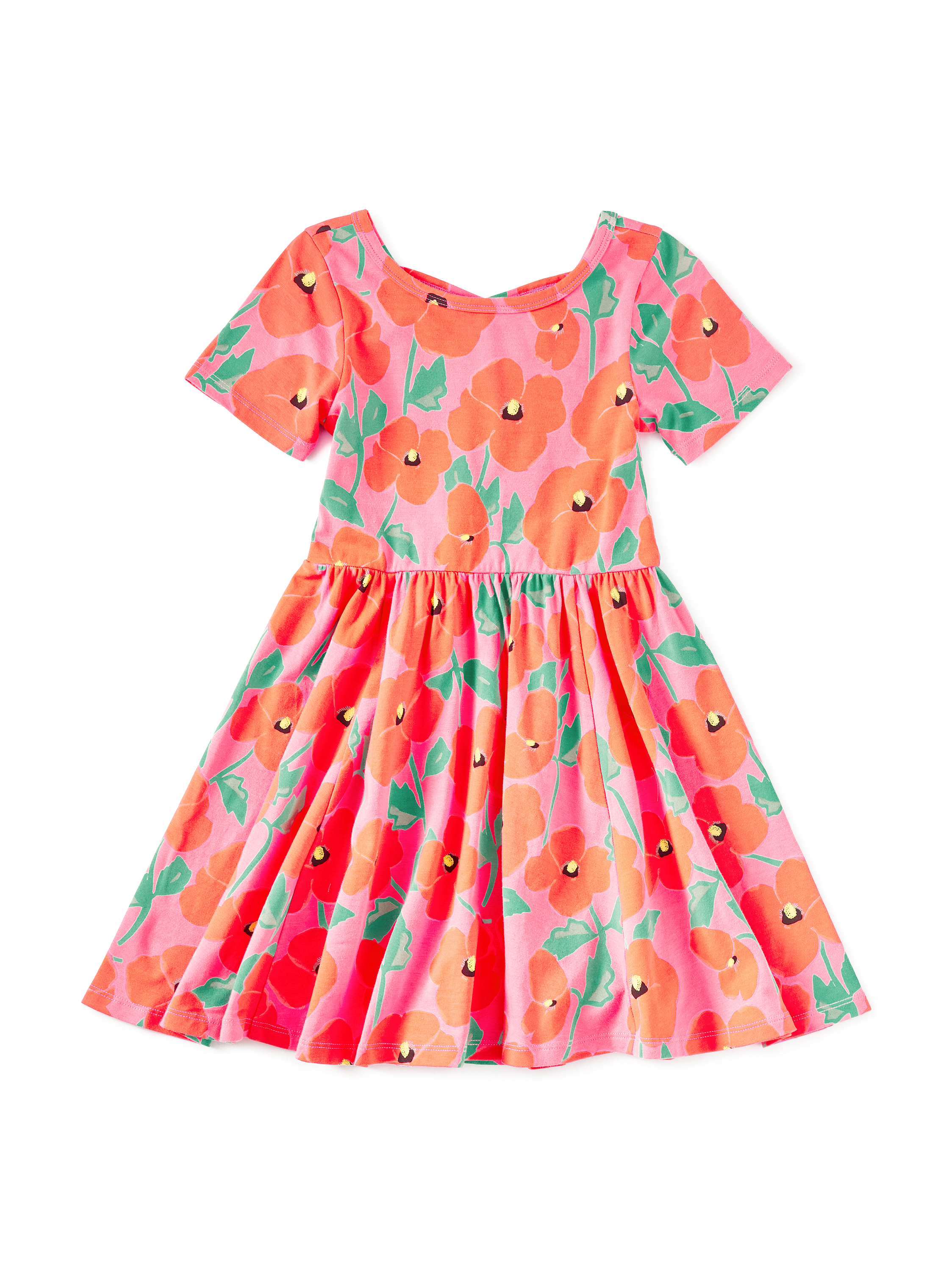 Short Sleeve Ballet Dress