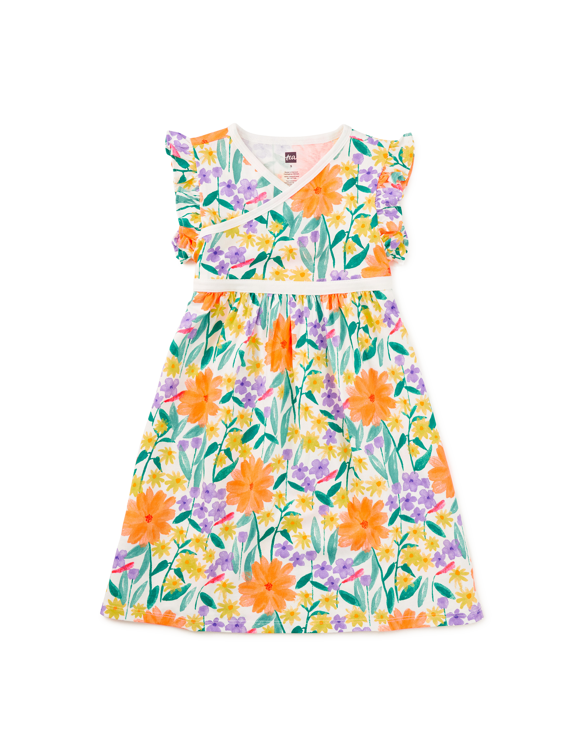Wrap Neck Dress