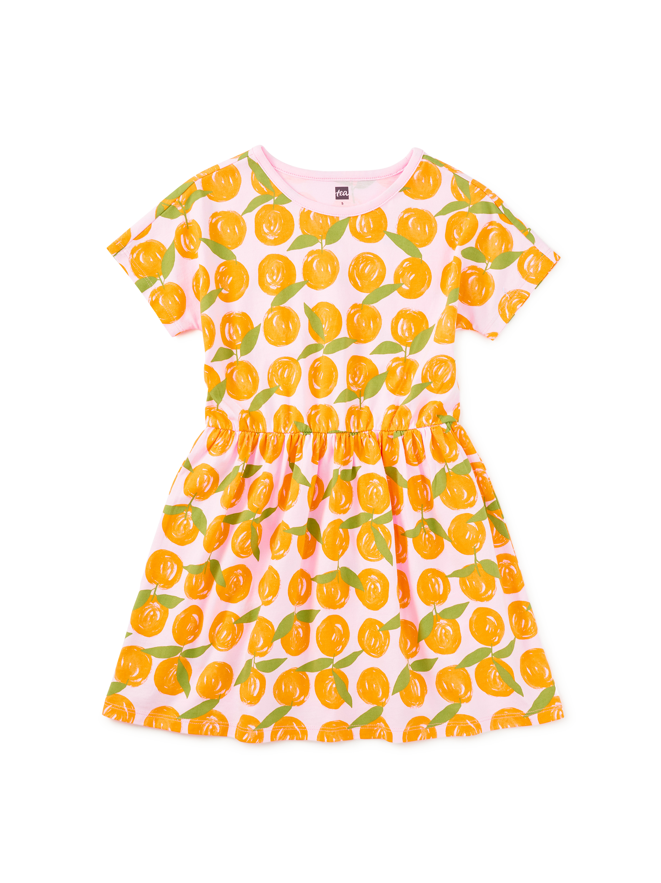 Short Sleeve Twirl Dress