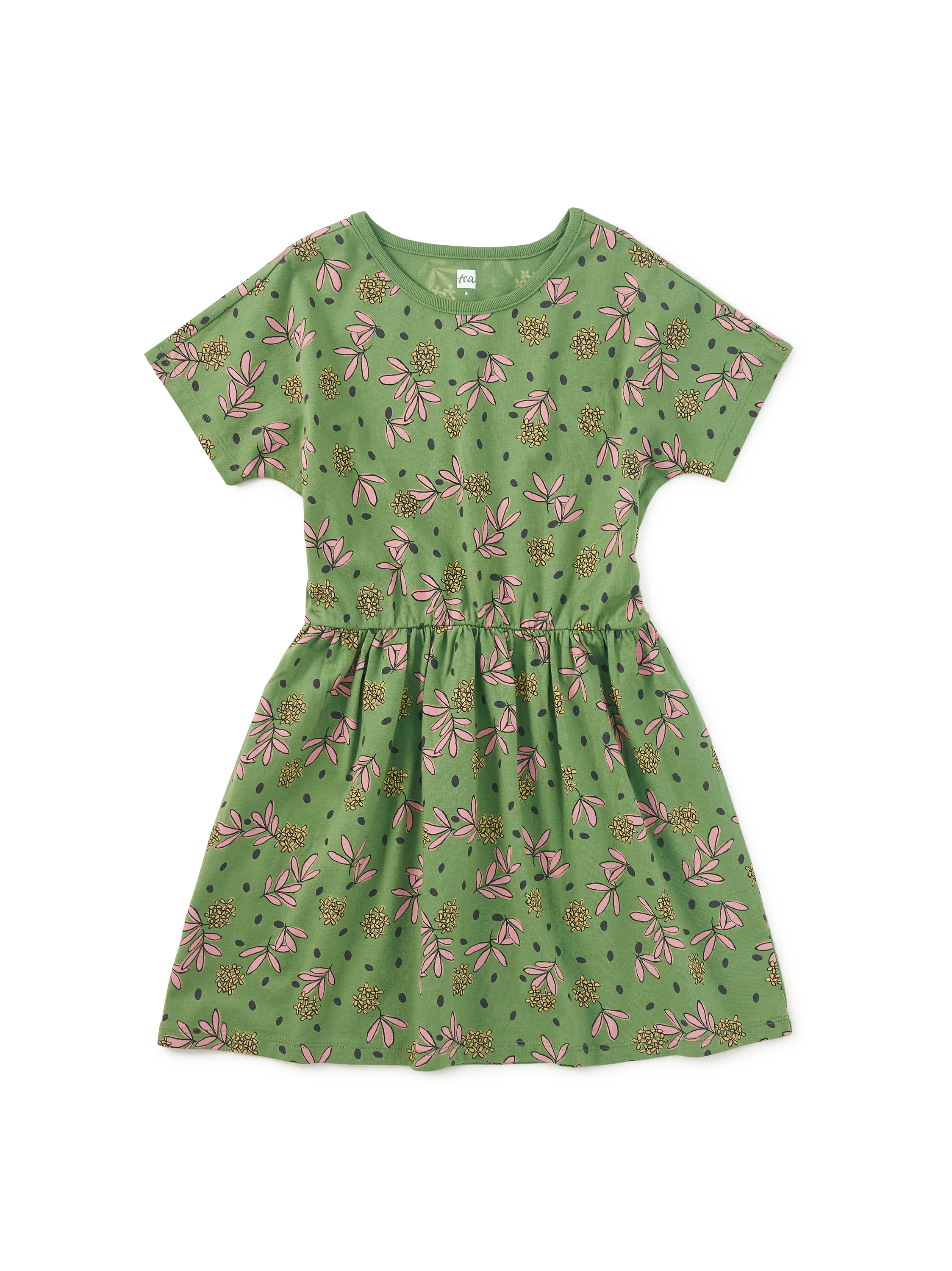 Short Sleeve Twirl Dress