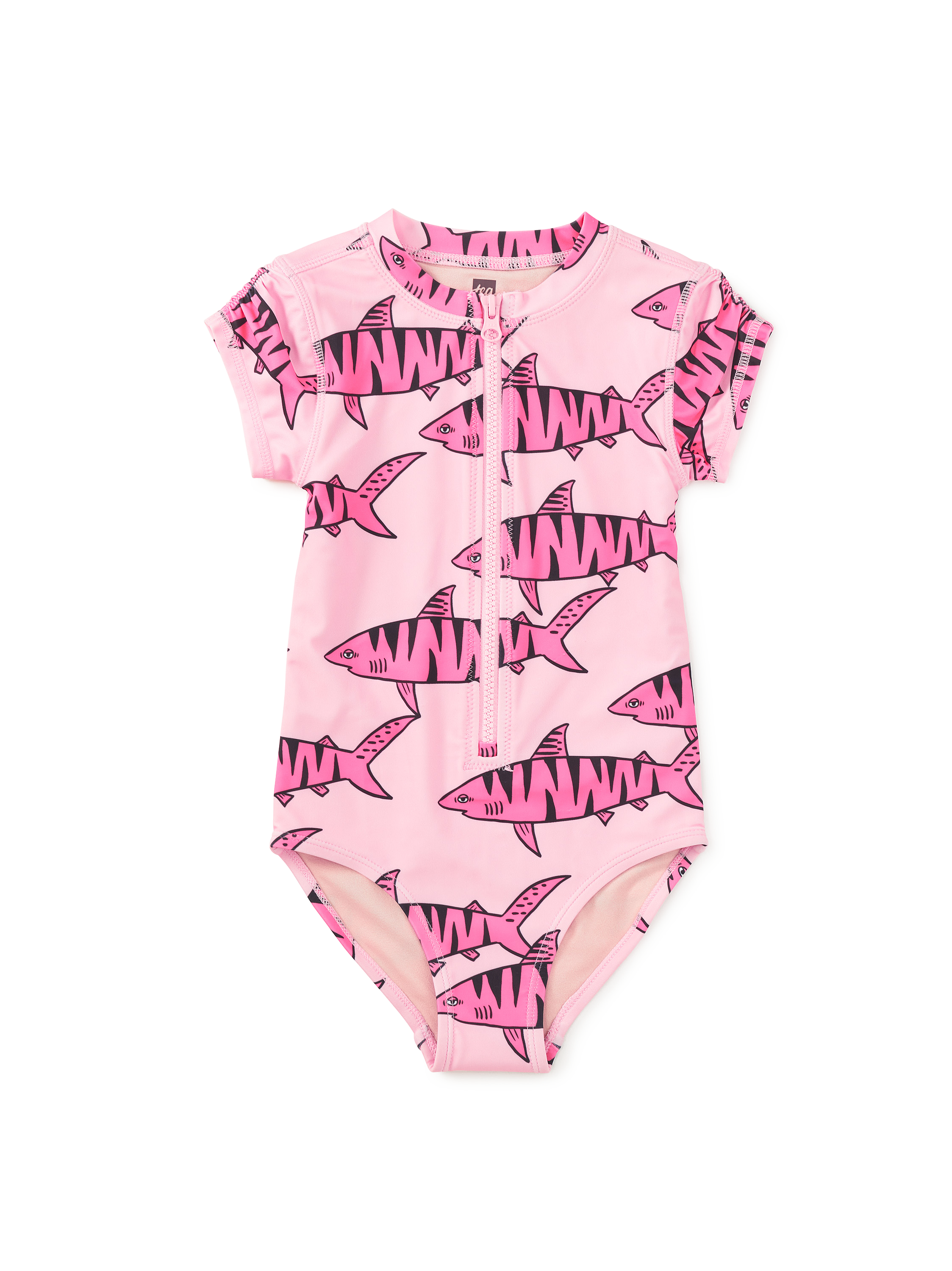 Rash Guard One-Piece Swimsuit