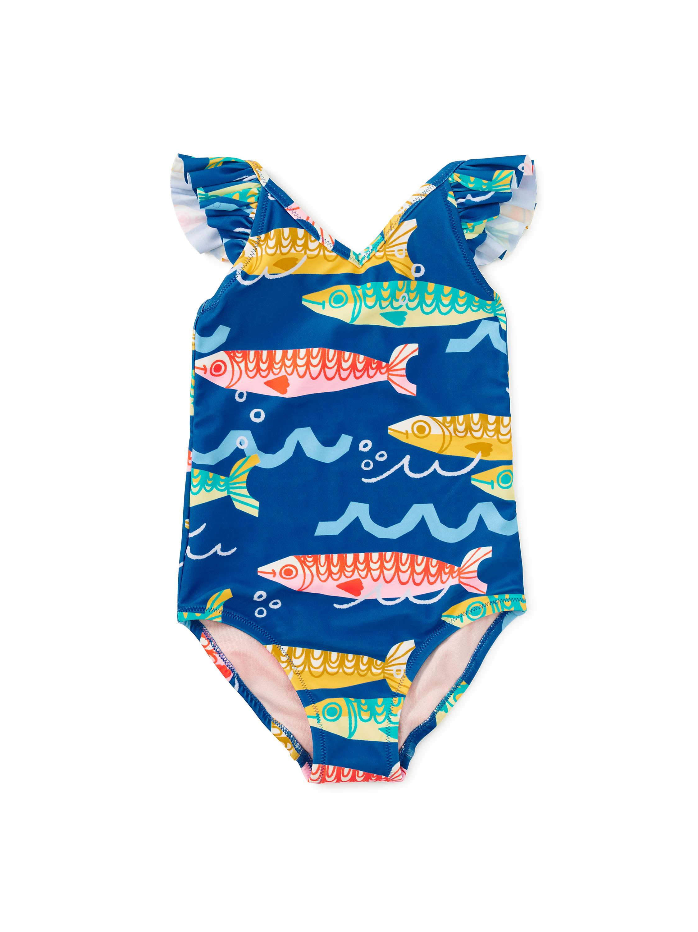 Ruffle One-Piece Swimsuit