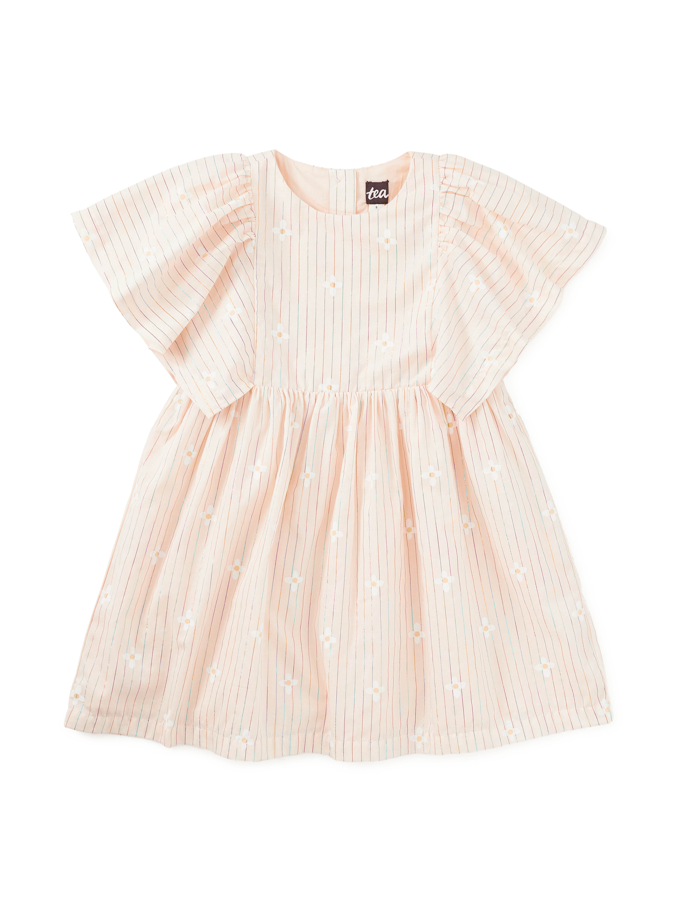 Butterfly Sleeve Twirl Dress
