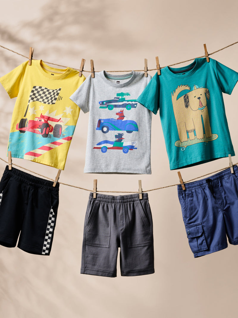 Gran Premio Graphic Tee in Forsythia - View 2