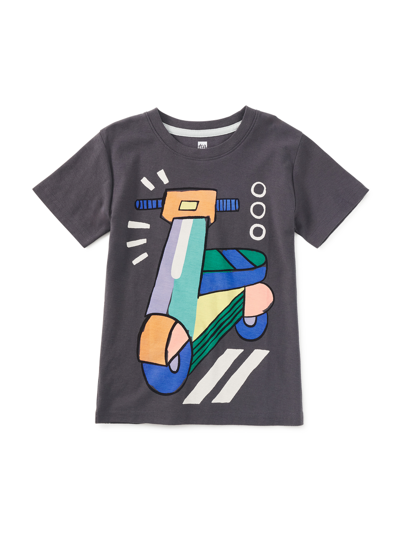 Zoom Zoom Zocalo Graphic Tee in Pepper - View 1