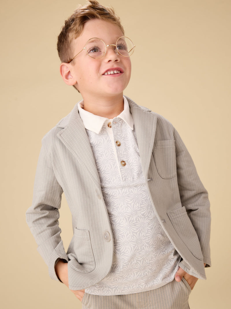 Nico Blazer in Bilbao Stripe - View 2