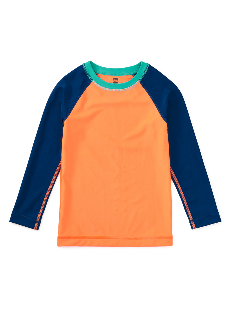 Long Sleeve Rash Guard in Solar - View 1