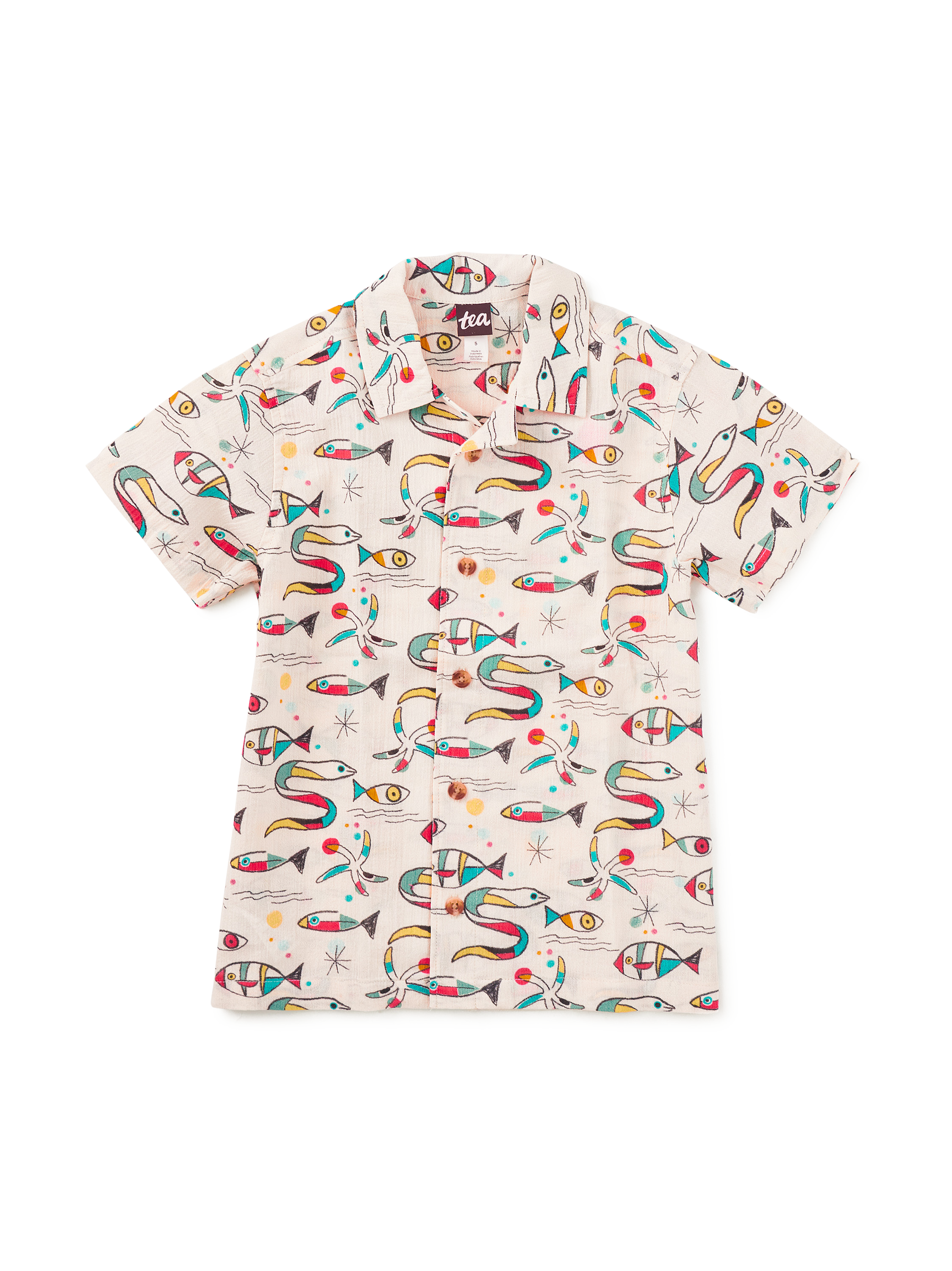 Printed Camp Shirt