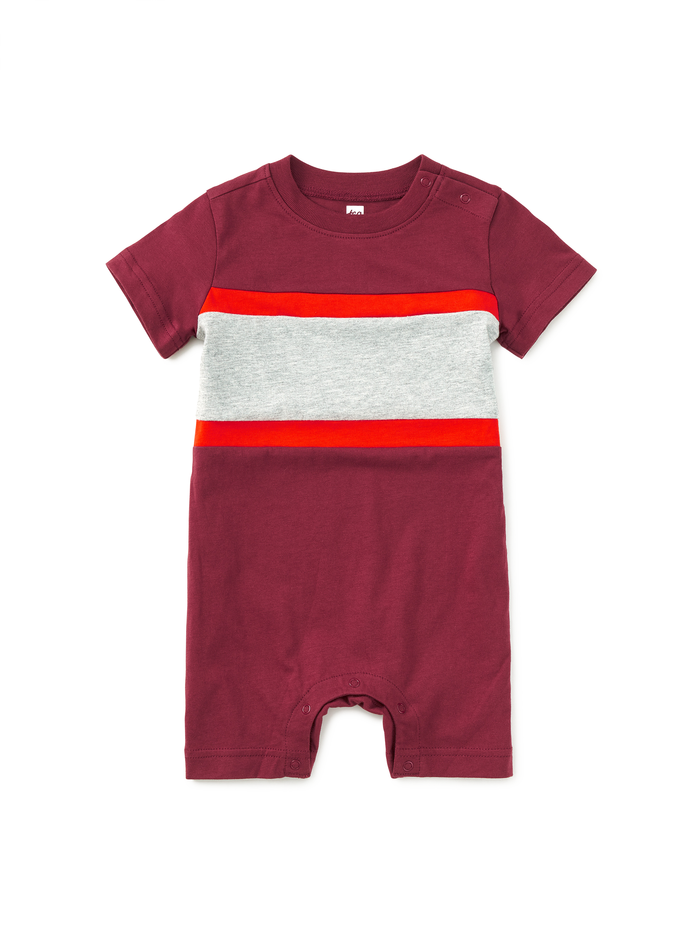 Colorblock Baby Romper