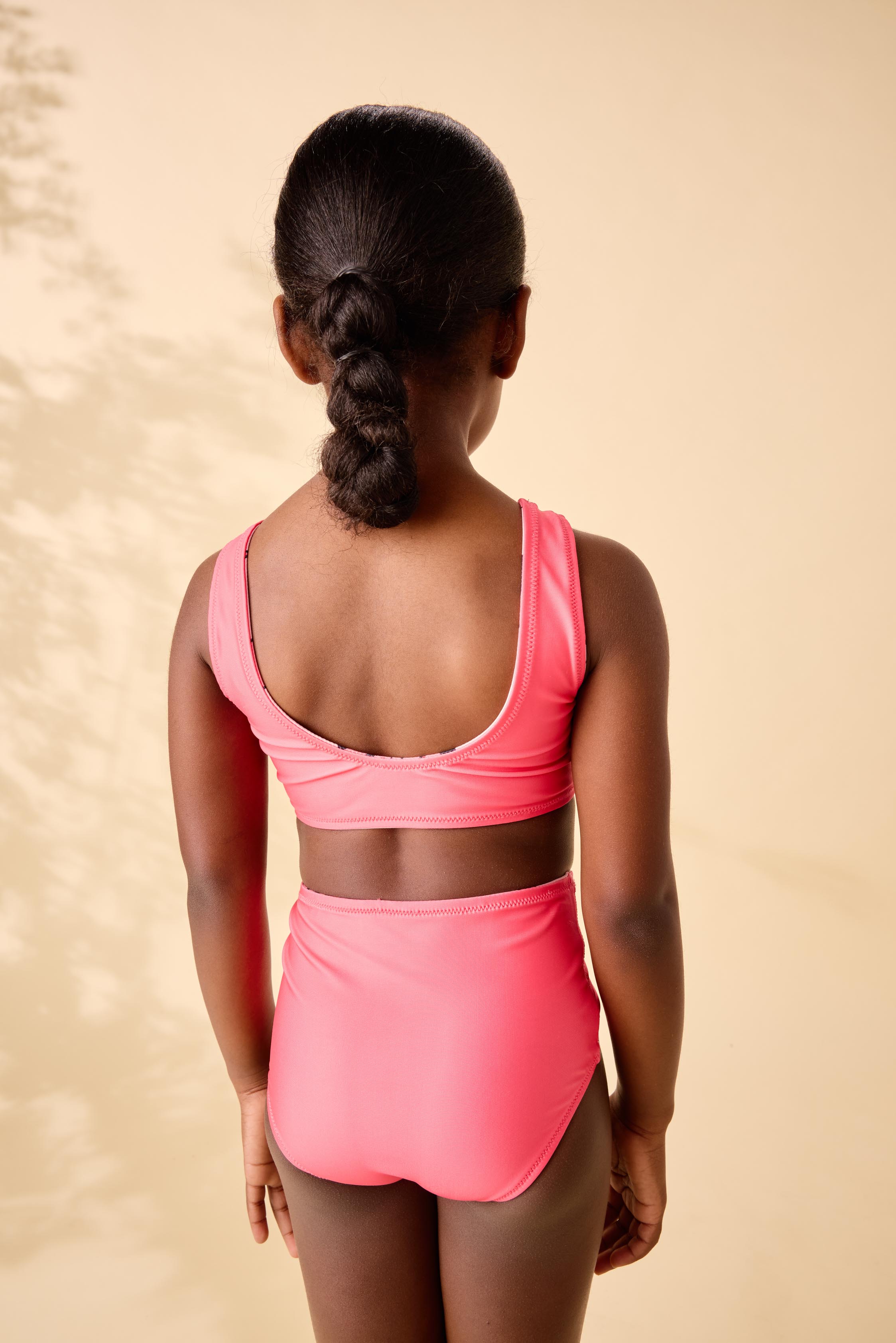 Girl Tiger Shark Reversible Swimsuit Set | Tea Collection