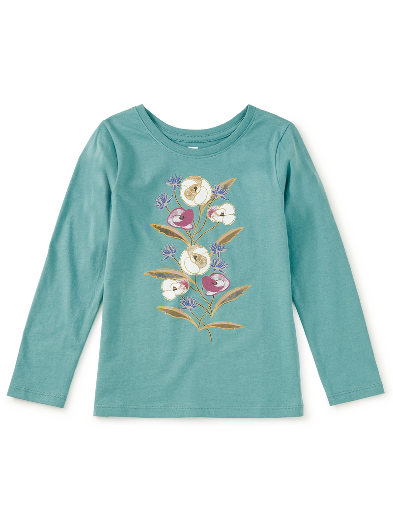 Gilded Rose Graphic Tee in Marsh - View 1