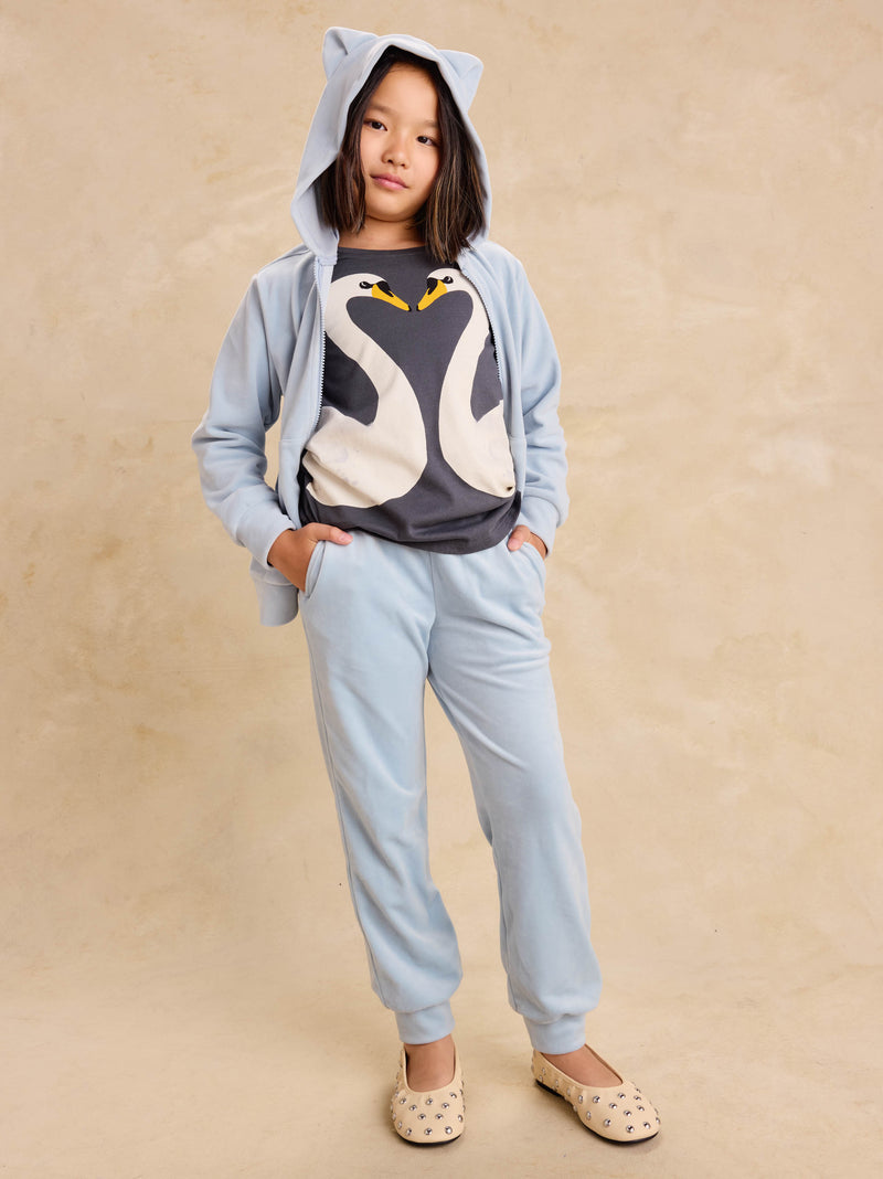 Royal Swans Graphic Tee in Pepper - View 2