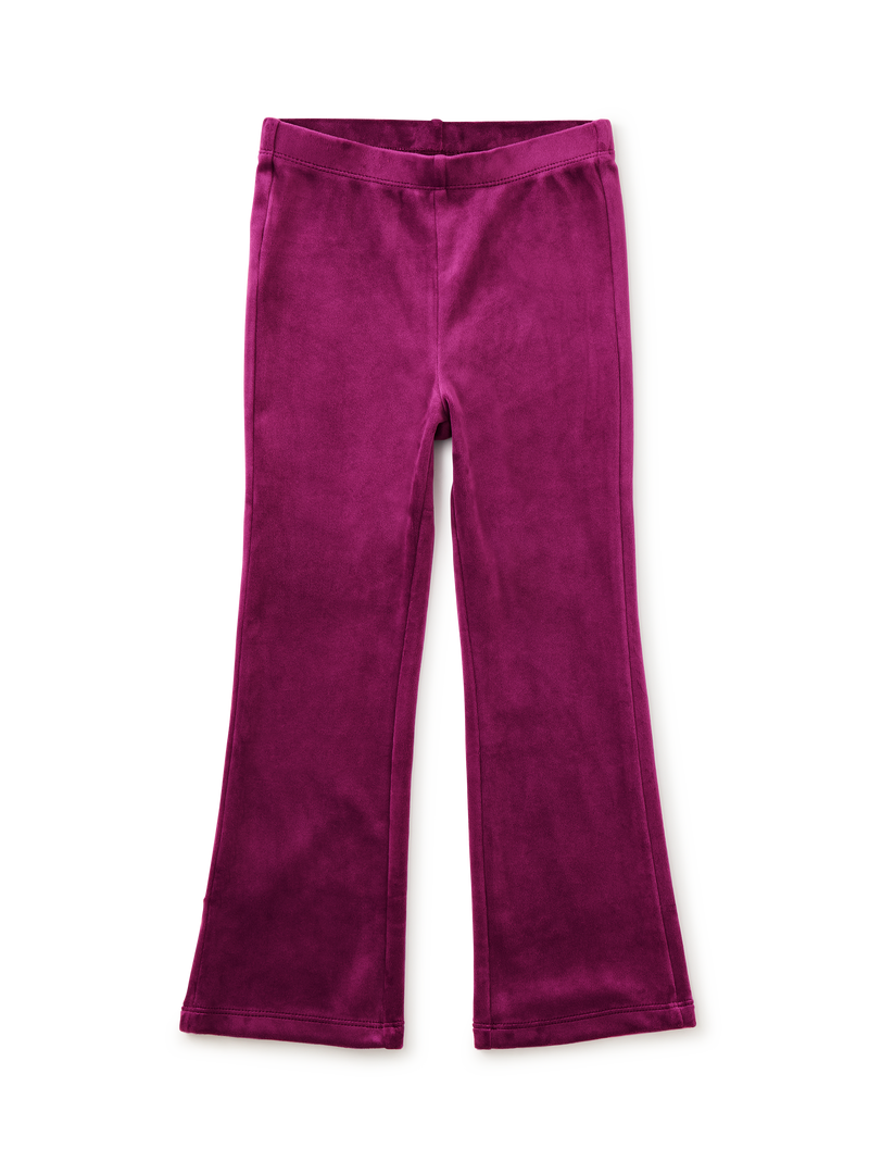 Very Velour Flare Pants in Cosmic Berry - View 1