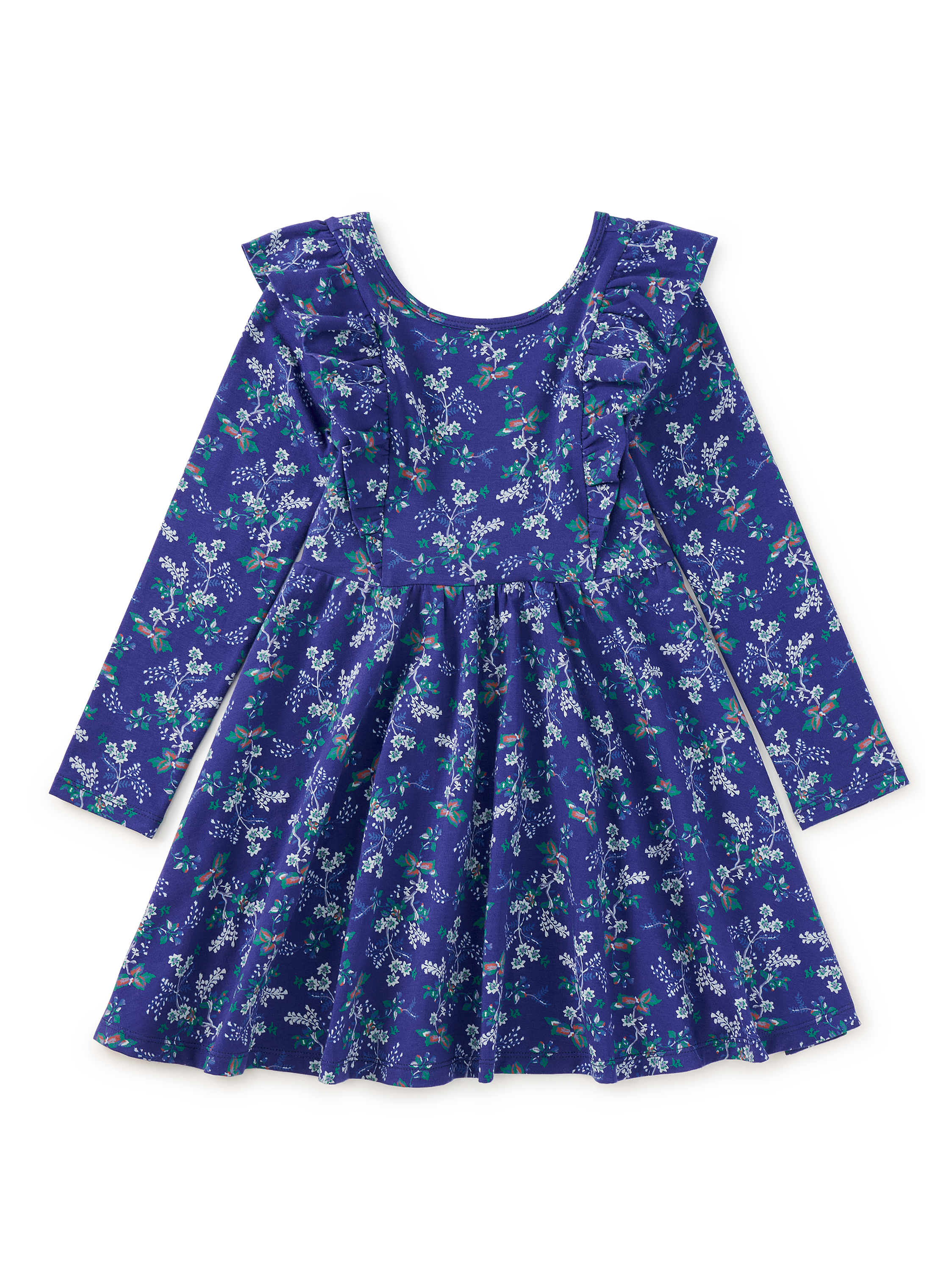 Ruffle Shoulder Ballet Dress