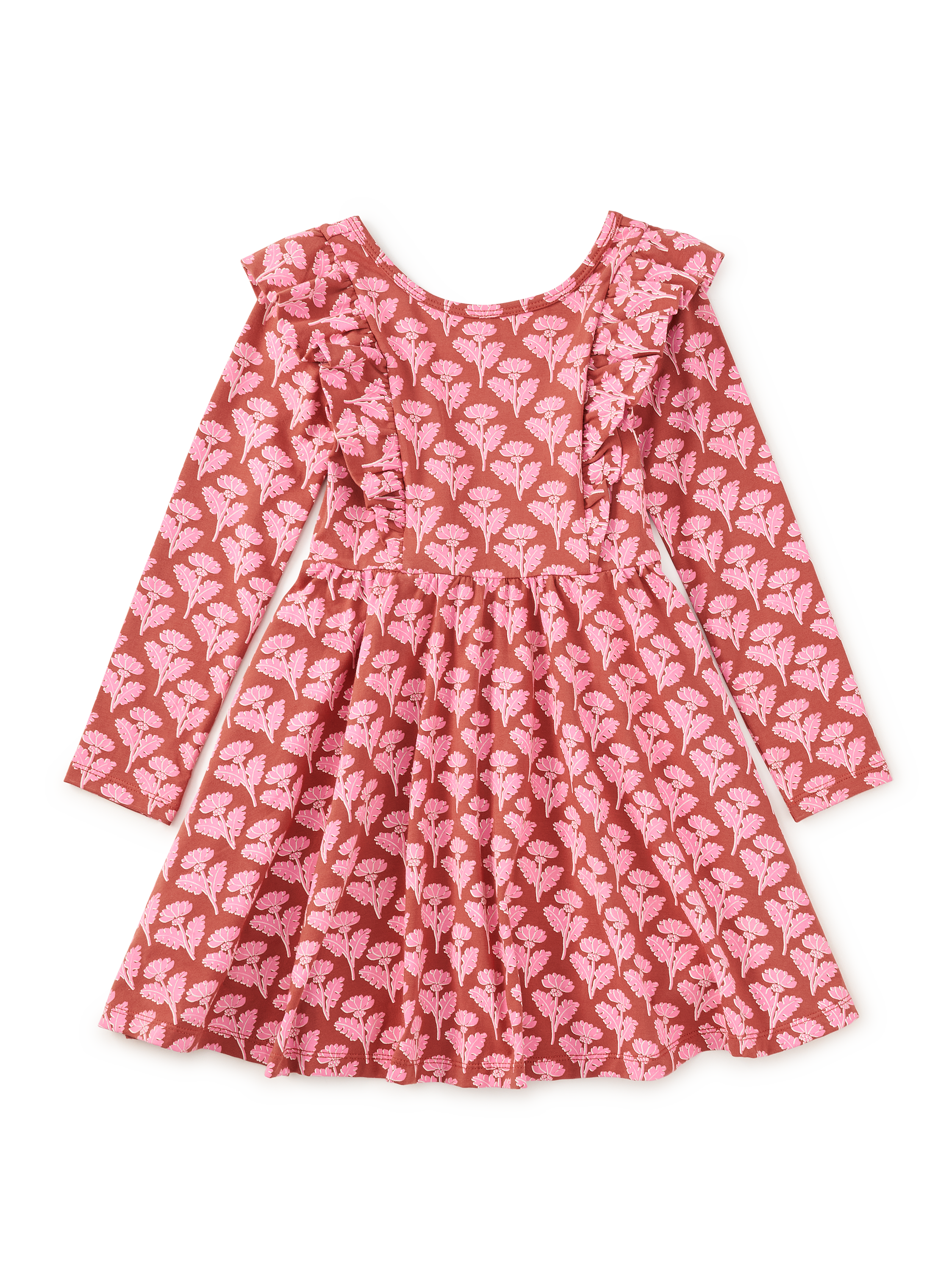 Ruffle Shoulder Ballet Dress