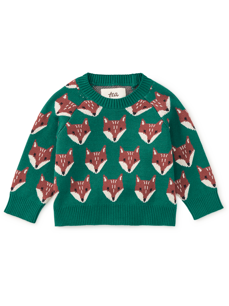 Family Fox Sweater in Foxwood Fair Isle - View 1