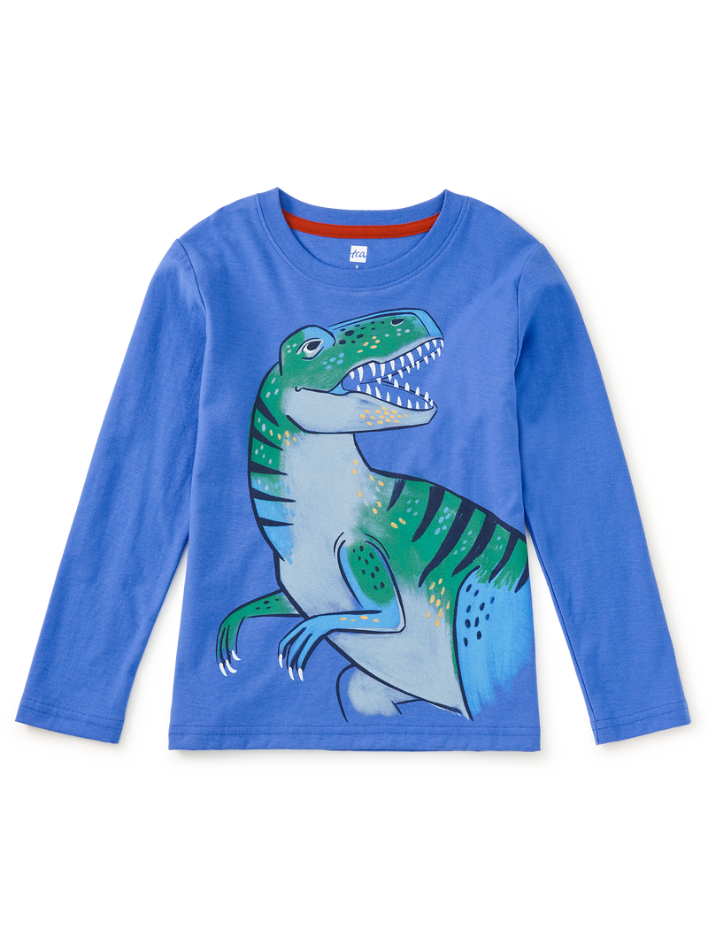Megalosaurus Graphic Tee in Morning Glory - View 1
