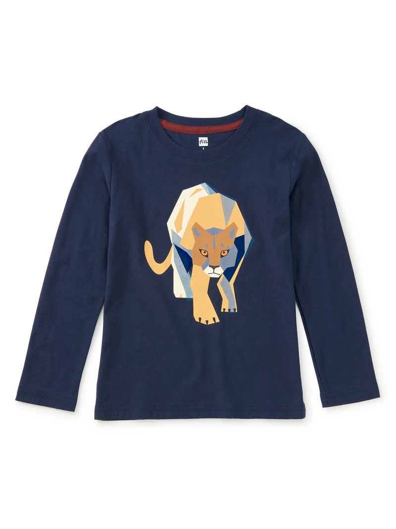 Puma Scout Graphic Tee in Indigo - View 1