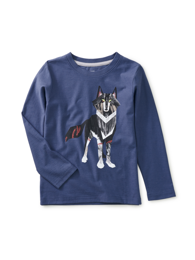 Artic Wolf Graphic Tee in Triumph - View 1