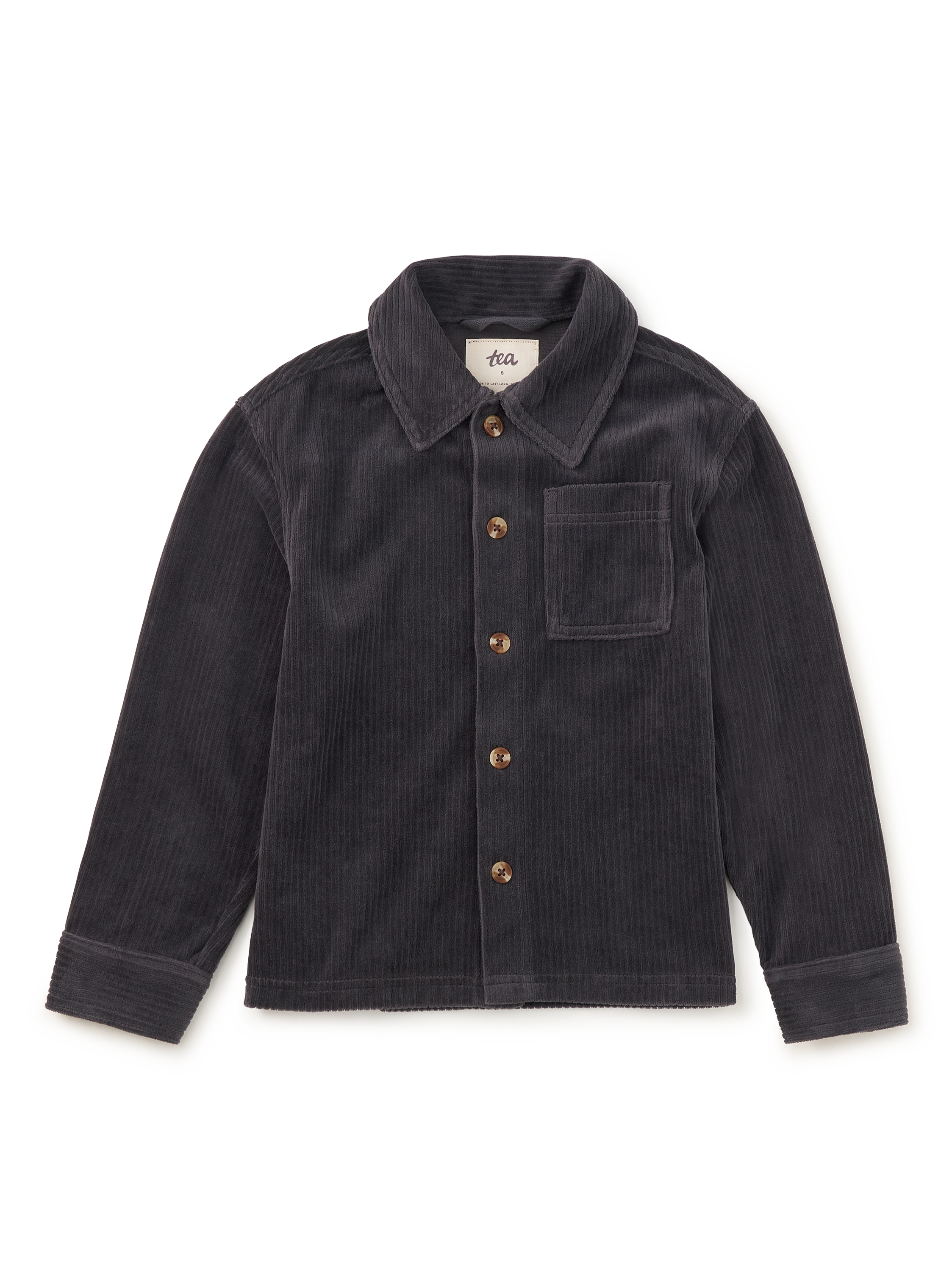 Corded Velour Shacket