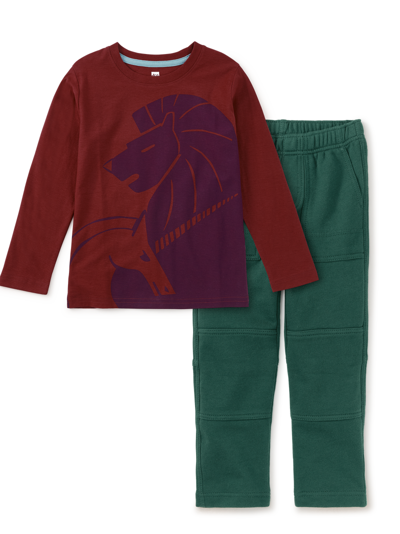 Lion &amp; Unicorn 2-Piece Set in 2 - View 1