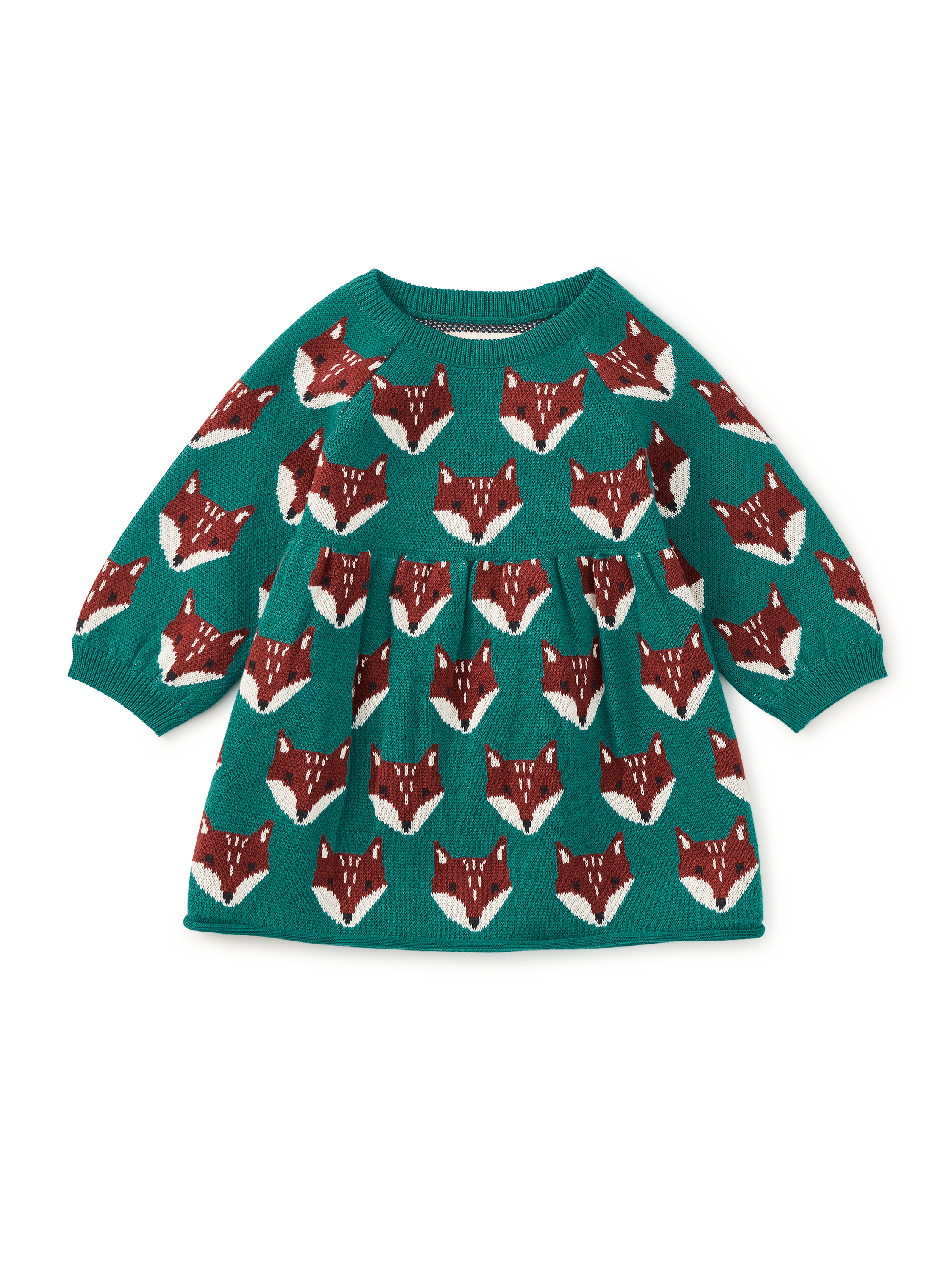 Family Fox Sweater Dress