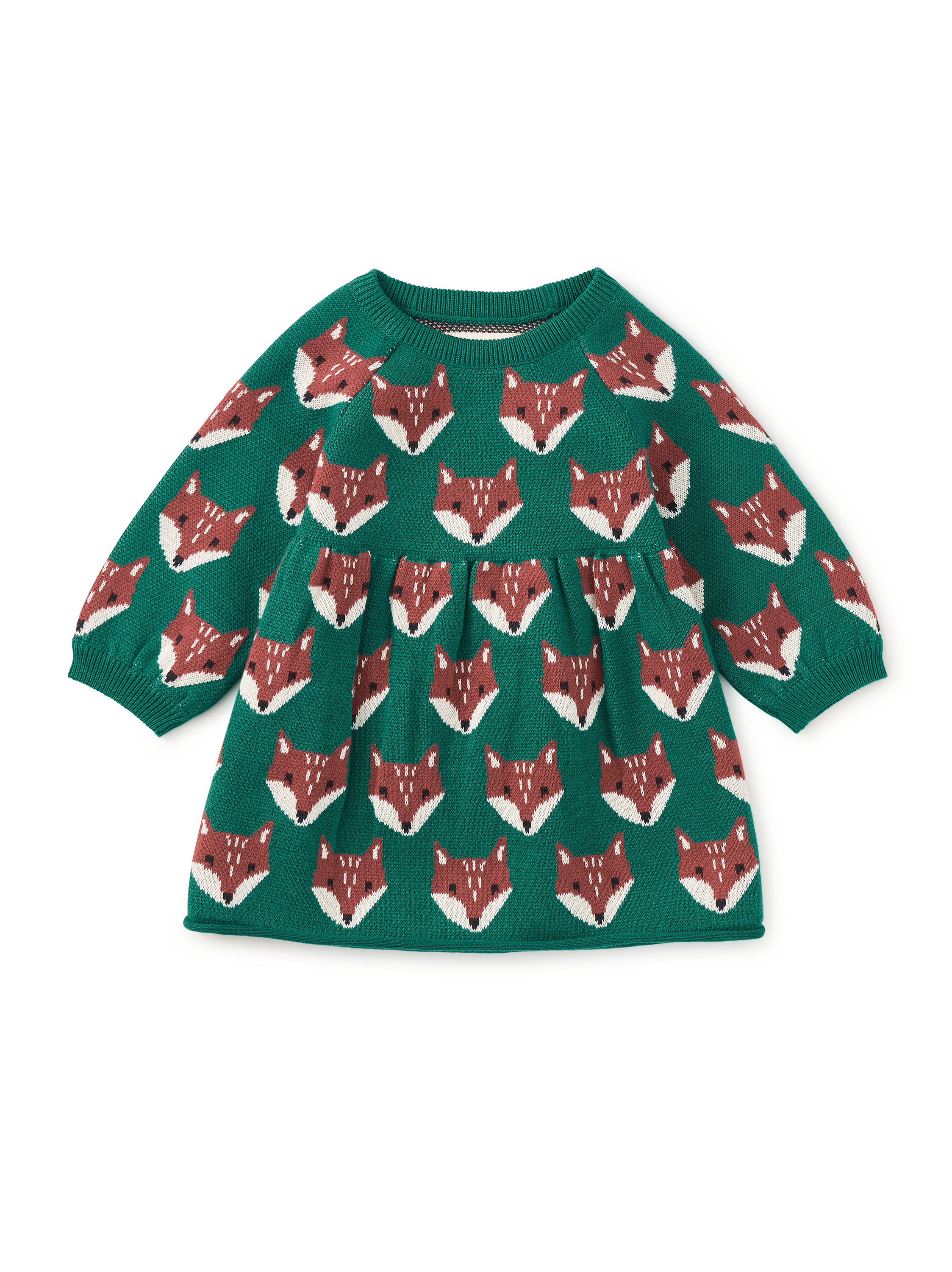 Family Fox Sweater Dress