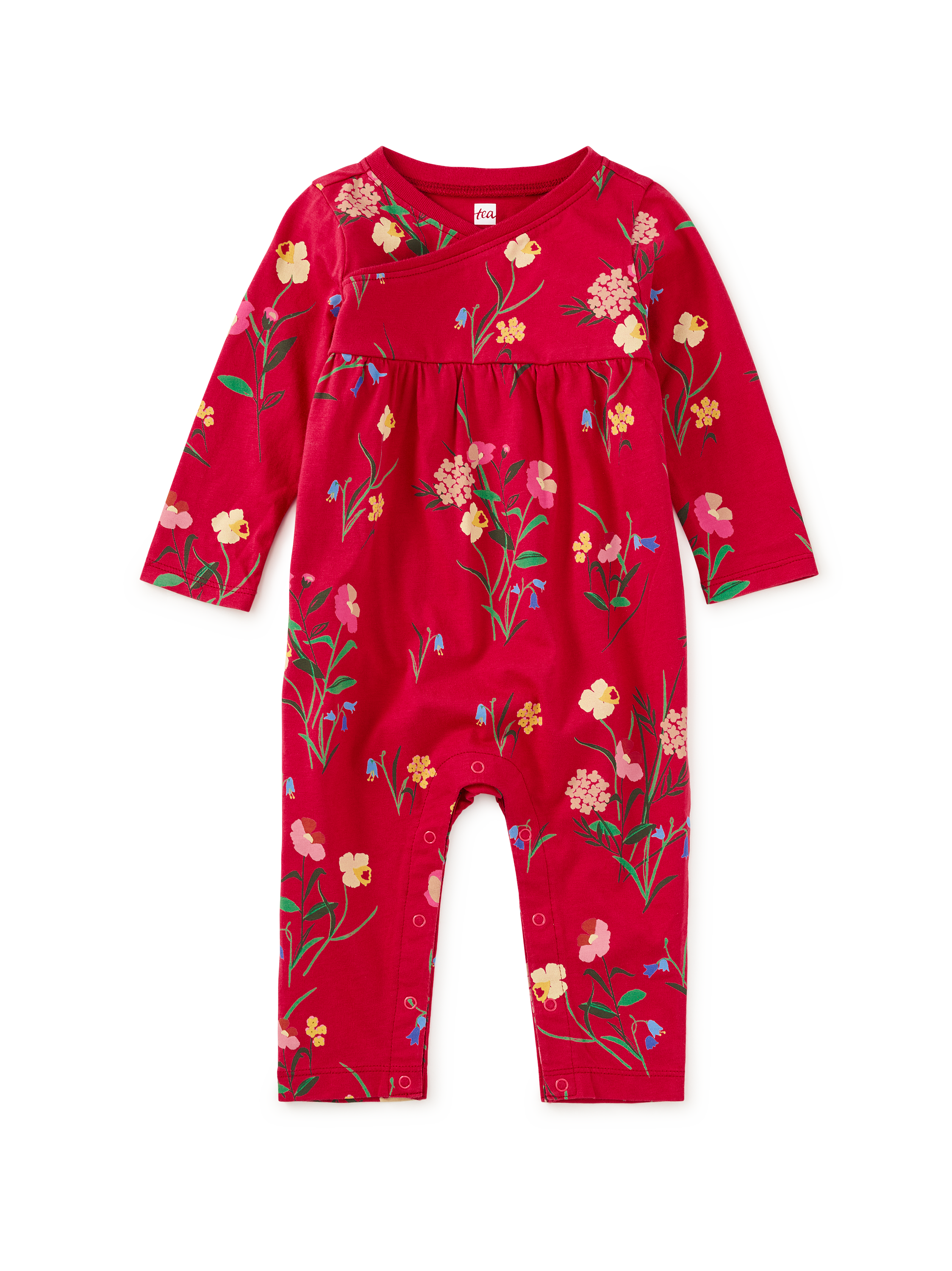 Wrap Neck Baby Romper