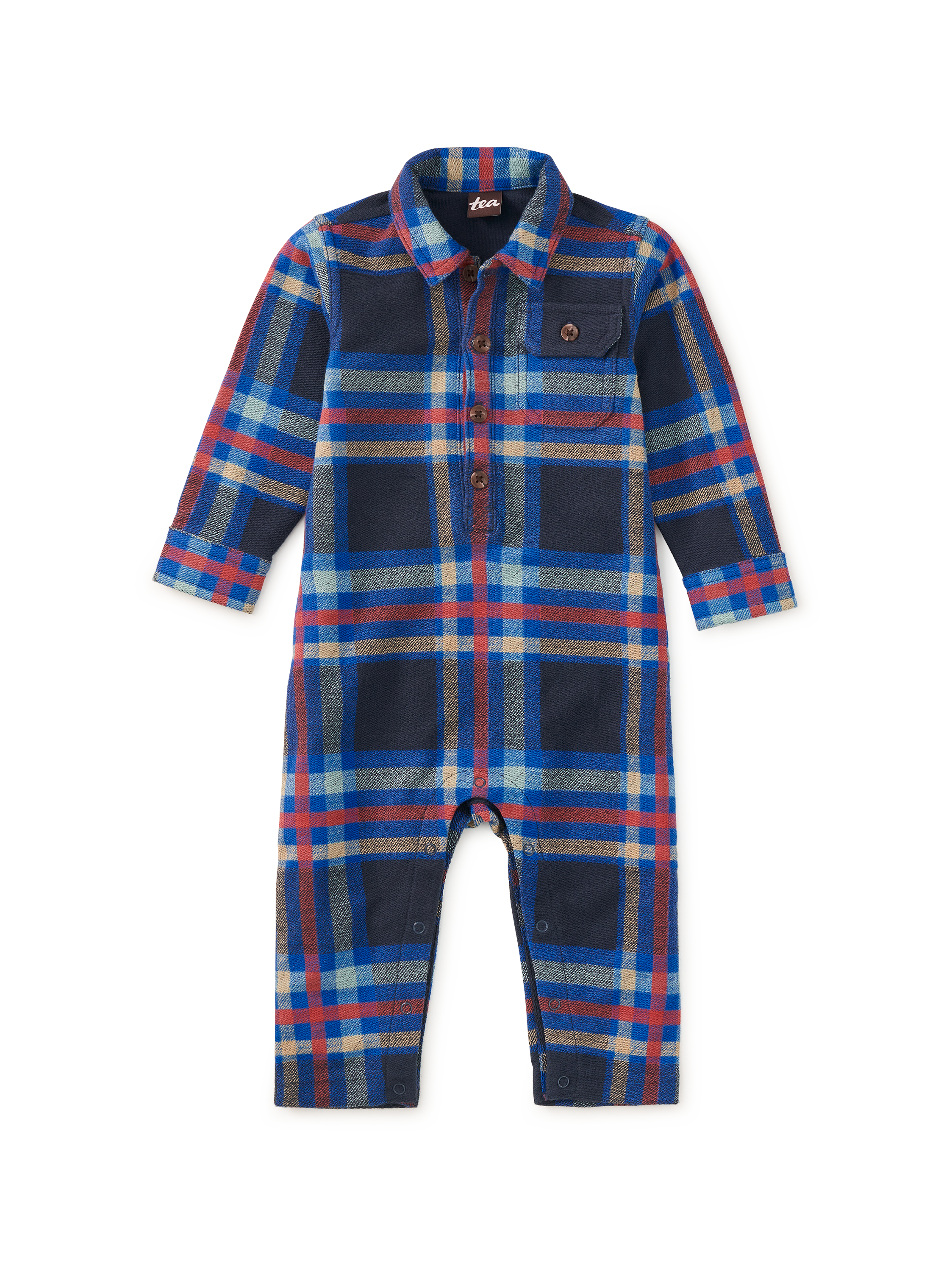 Collared Baby Romper