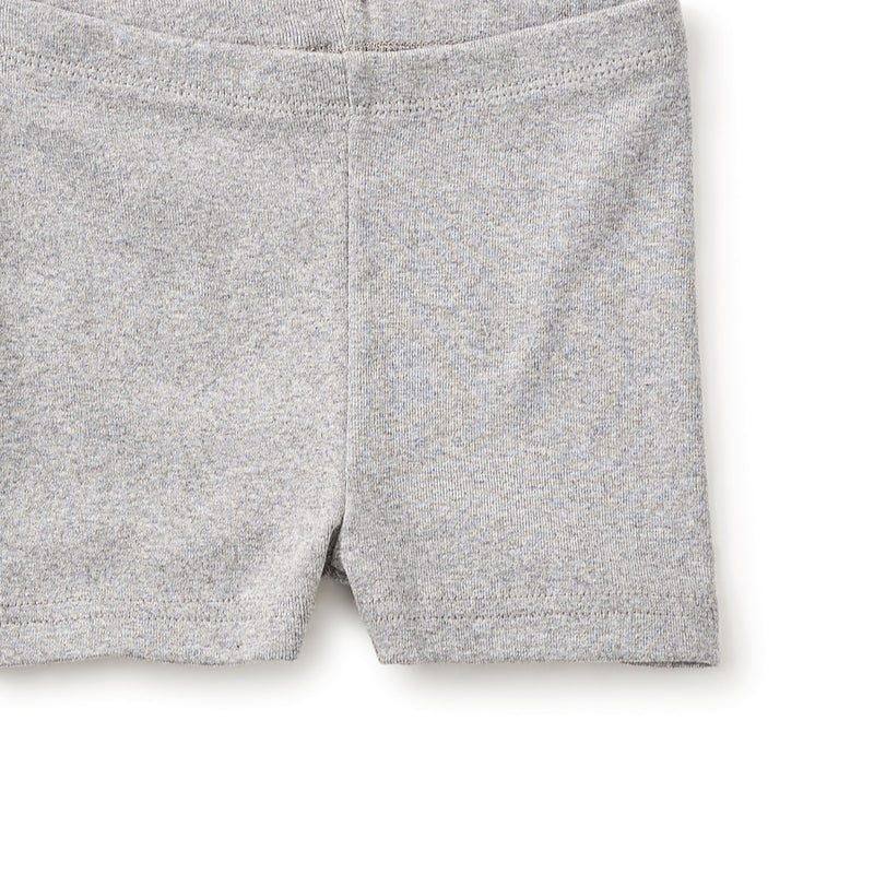 Solid Somersault Shorts in Med Heather Grey - View 2