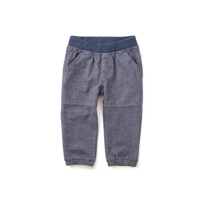 French Terry Playwear Pants in Thunder - View 2