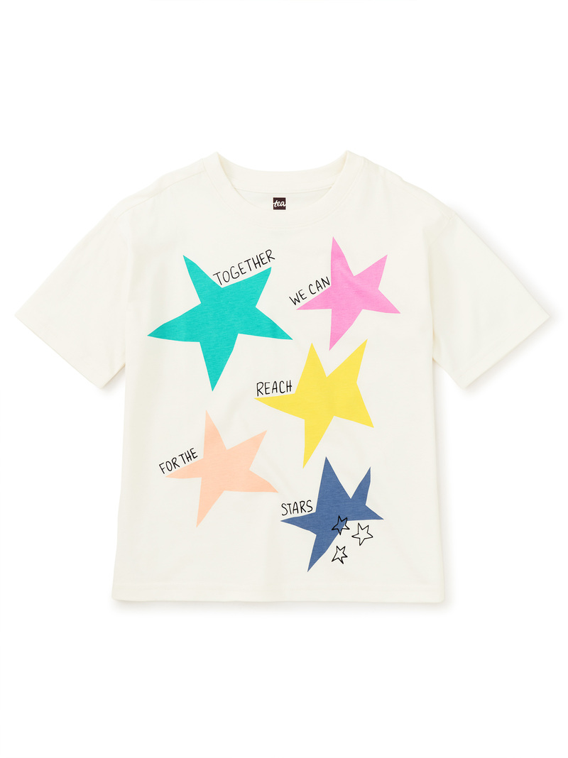 Stars Easy Fit Graphic Tee