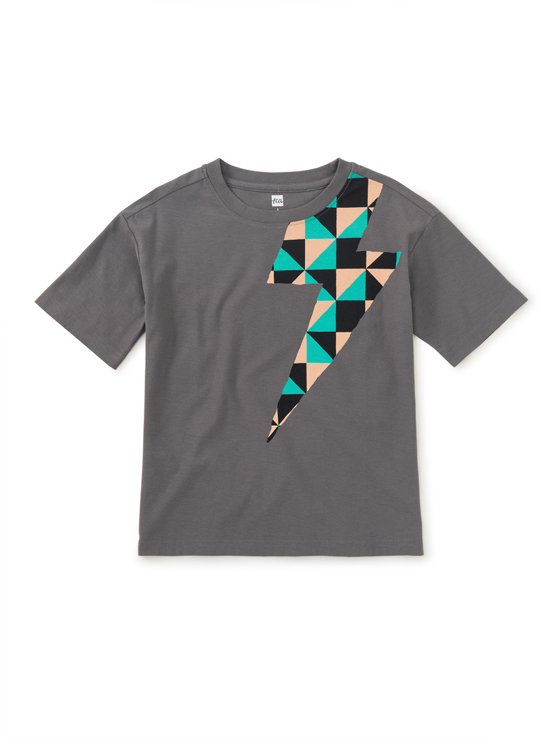 Lightning Bolt Easy Fit Graphic Tee