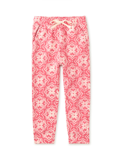 Printed Stretchy Everyday Joggers