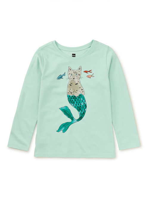 Mermaid Kitty Graphic Tee