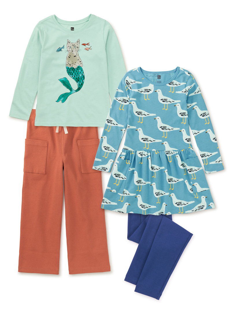 Seaside Cuties 4-Piece Set