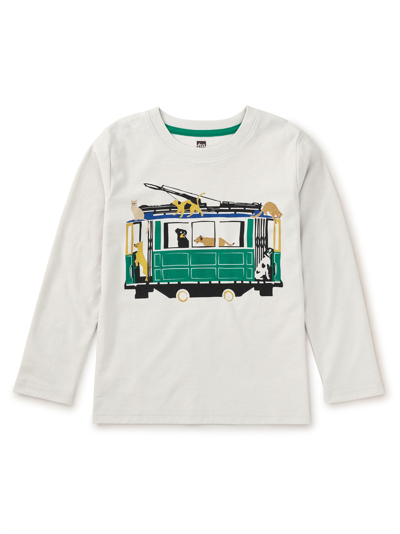 Animal Trolley Graphic Tee