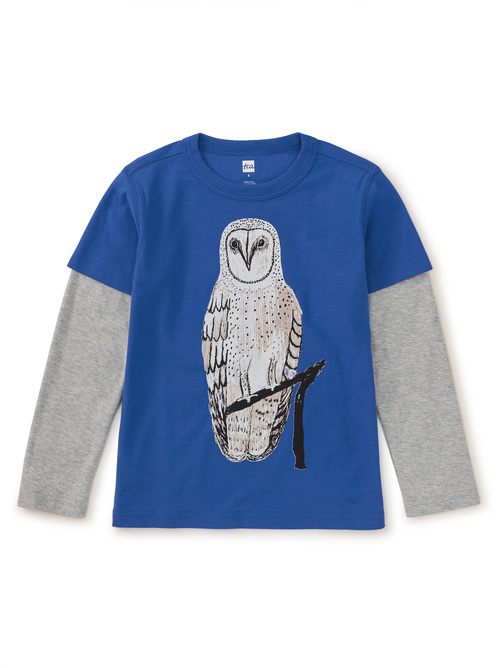 Nihat's Owl Layered Tee