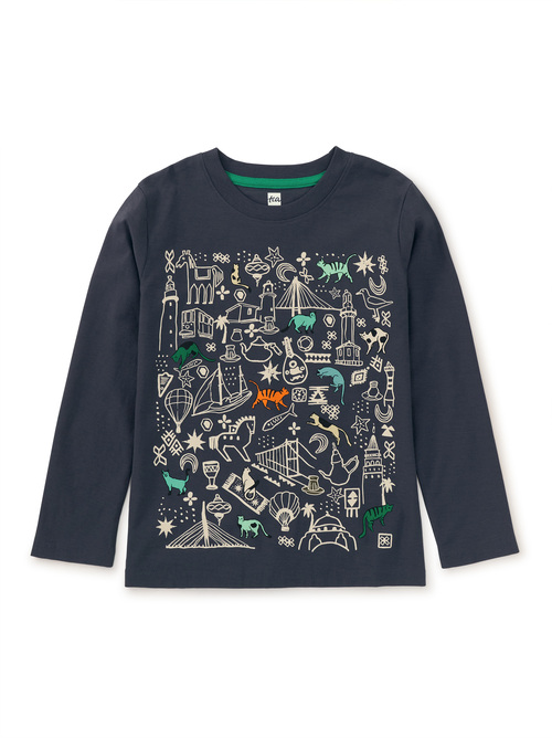 Cats In The City Graphic Tee