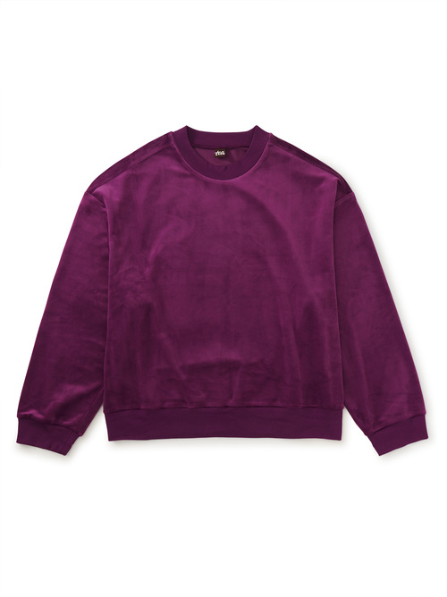 Adult Relaxed Velour Pullover