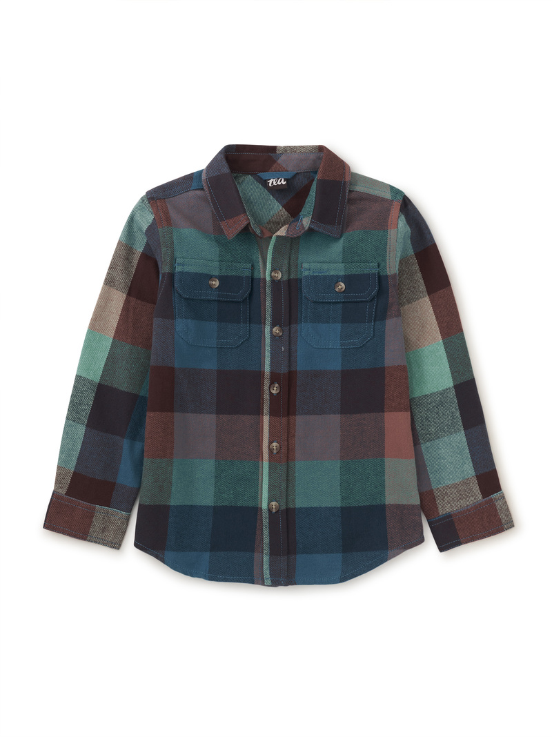 Flannel Button Up Shirt