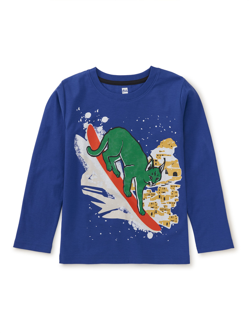 Snowboarding Caracal Tee