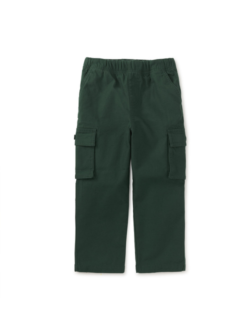 Relaxed Twill Cargo Pants