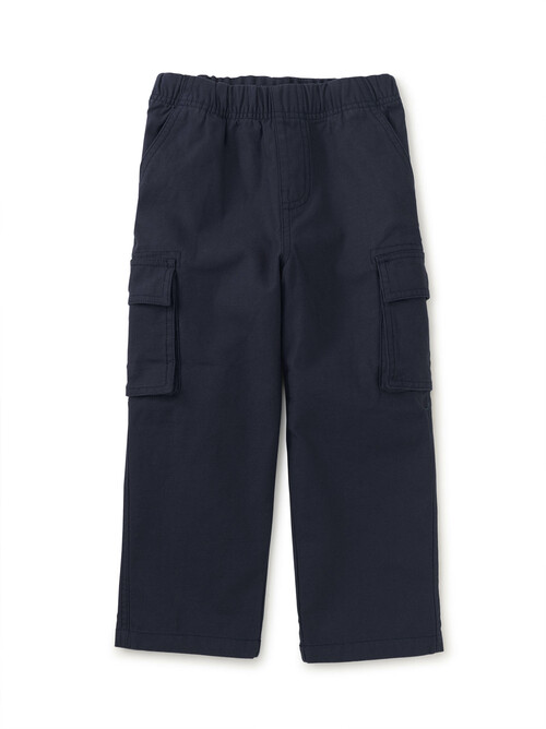 Relaxed Twill Cargo Pants