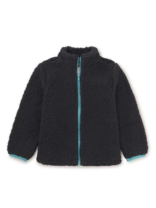  Teddy Fleece Zip Up Jacket