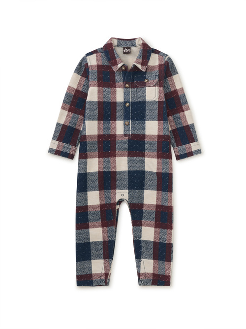  Collared Baby Romper