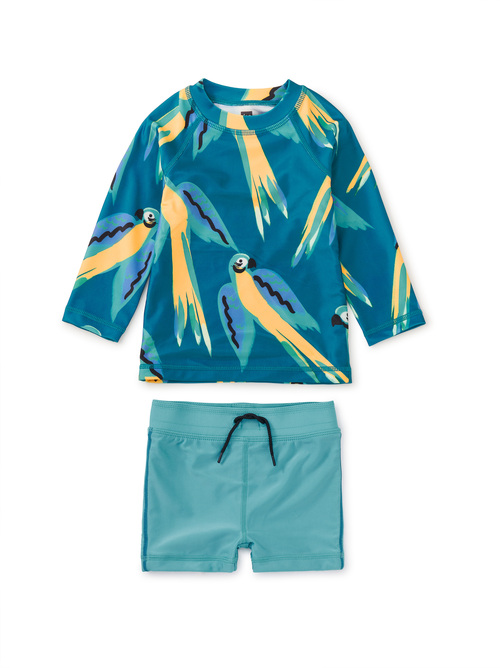  Rash Guard Baby Swim Set